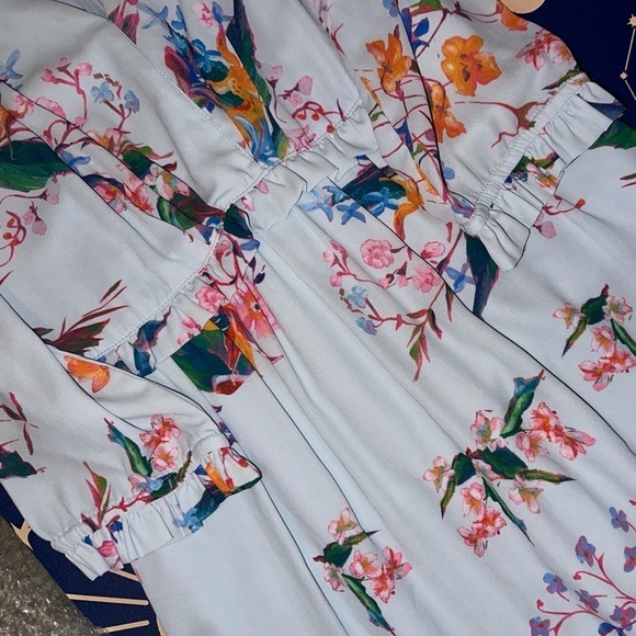 Rent the runway Hunter Bell Wildflower Leighton Dress size 6 - Picture 8 of 8